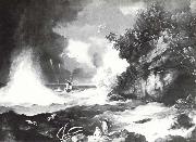 William Hodges atforljde Cook pa bans second travel oil painting reproduction